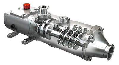 撹拌機能付二軸スクリューポンプBQ型 画像